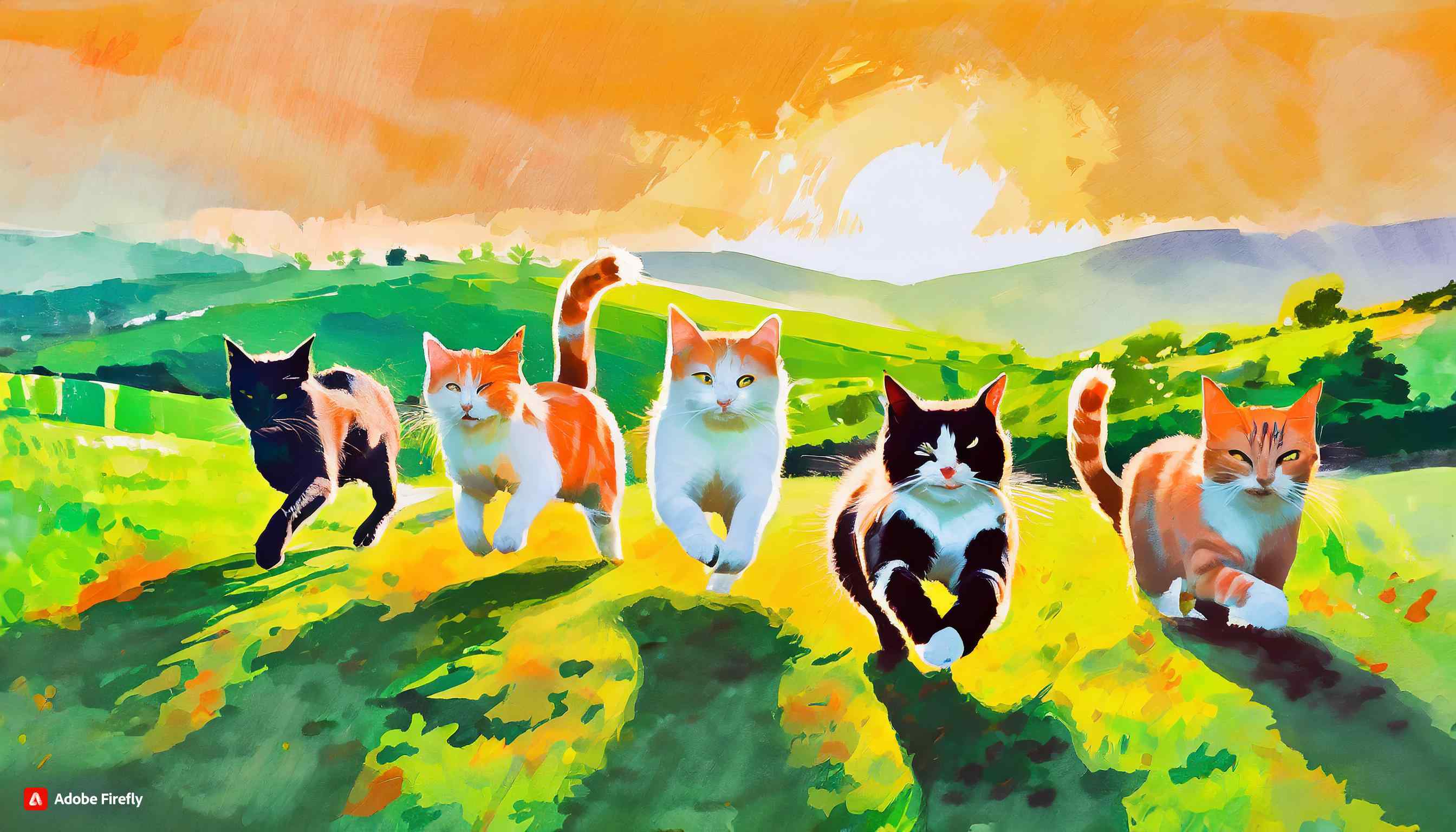 AI Art by adobe firefly ศิลปะจาก AI